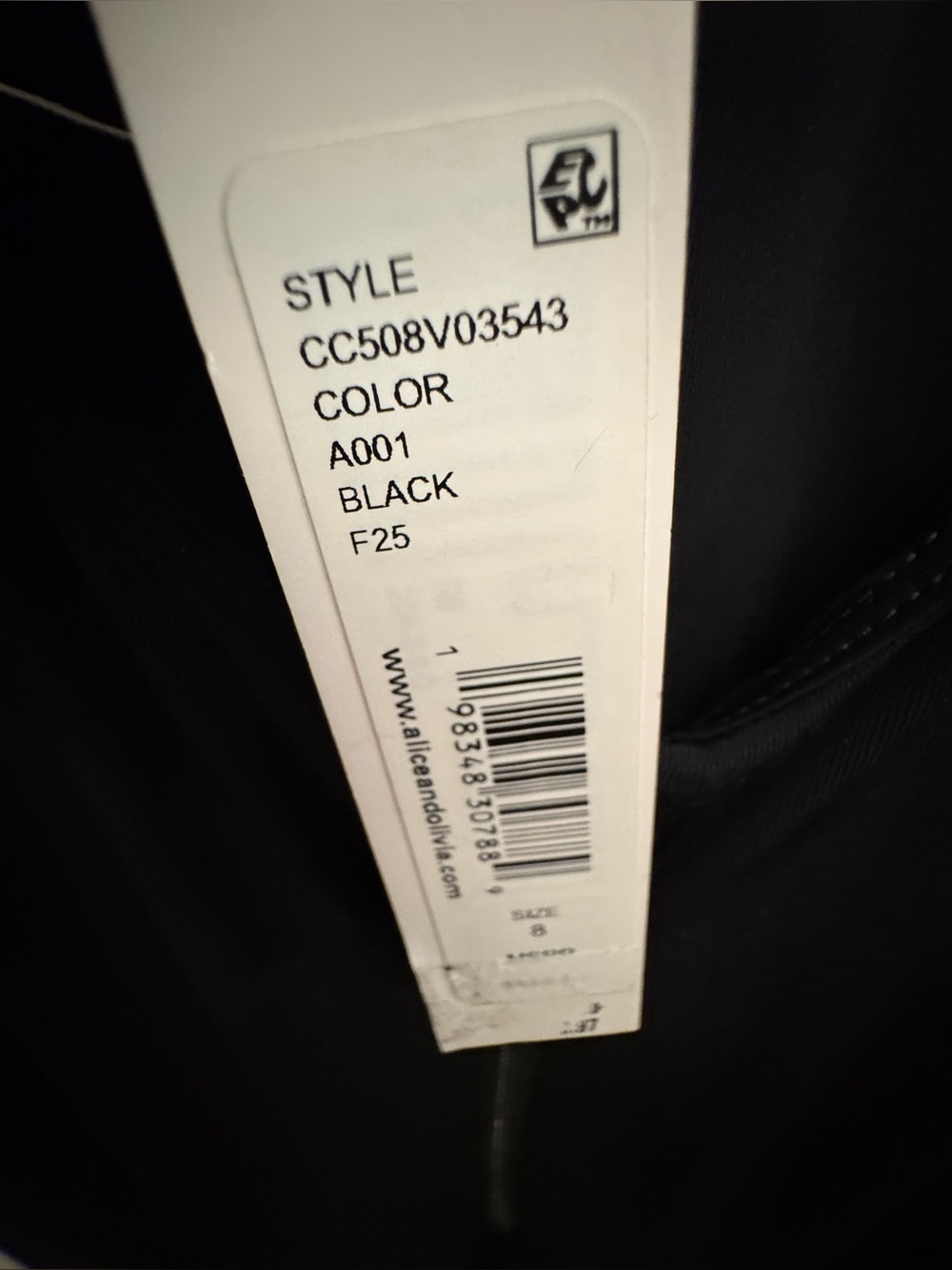 Alice + Olivia Augusta Open Back Sleeveless Turtleneck Maxi Dress - Picture 7 of 9